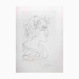 After Salvador Dalì, Trajan, Drypoint Etching, 1973-ZCI-1354882