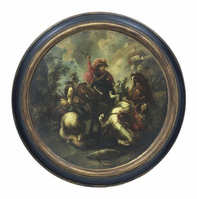 After Salvator Rosa, Cavalry Battle, 2006, Oil on Canvas-YUW-1309771