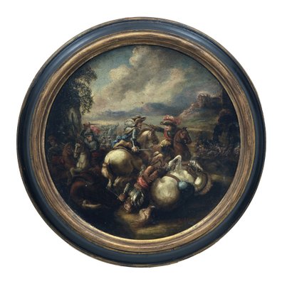 After Salvator Rosa, Cavalry Battle, 2006, Oil on Canvas-YUW-1309772