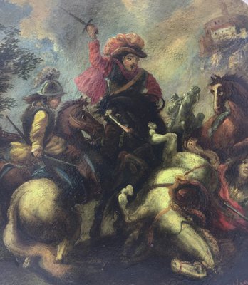 After Salvator Rosa, Cavalry Battle, 2006, Oil on Canvas-YUW-1309771