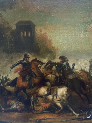 After Salvator Rosa, Cavalry Battle, 2006, Oil on Canvas-YUW-1309764