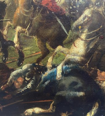 After Salvator Rosa, Cavalry Battle, 2006, Oil on Canvas-YUW-1309761