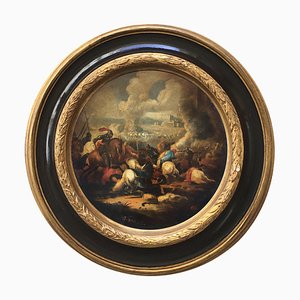 After Salvator Rosa, Cavalry Battle, 2006, Oil on Canvas, Framed-YUW-1309767