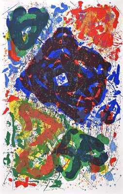 After Sam Francis, L'Etoile, Original Lithograph, 1995-ZCI-1379667