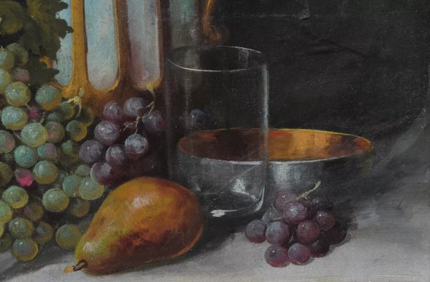 After Újházy Ferenc, Fruit Still Life, 1800s-1900s, Oil on Canvas-QOR-2028870