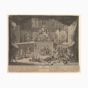 After William Hogarth, The Lottery, Etching and Engraving-KHH-1204119