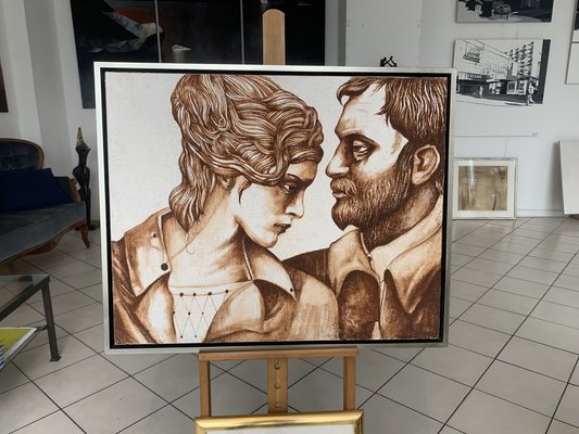 Agata Stomma, A Couple in Sepia Color, 2018-XHG-930459