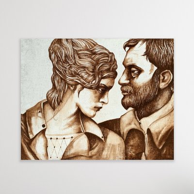 Agata Stomma, A Couple in Sepia Color, 2018-XHG-930459