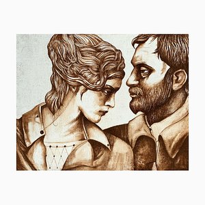 Agata Stomma, A Couple in Sepia Color, 2018-XHG-930459