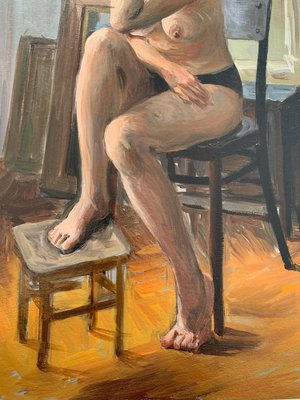 Agnieszka Staak-Janczarska, Sitter 1, 2021, Oil on Cardboard-XHG-1241783