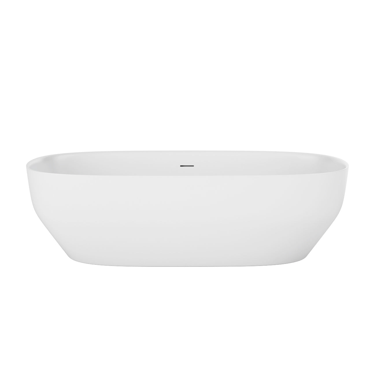 Ago - Freestanding Oval Ceramilux® Bathtub by Antonio Lupi Design