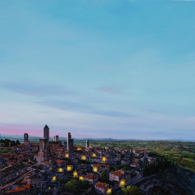 Ahn Sung Kyu, Tuscany at Dawn, 2023, Oil on Canvas-CHG-2037403