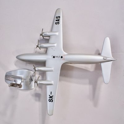 Aircraft Model in Metal of a Sas Dc-6, 1950s-SGX-2032290