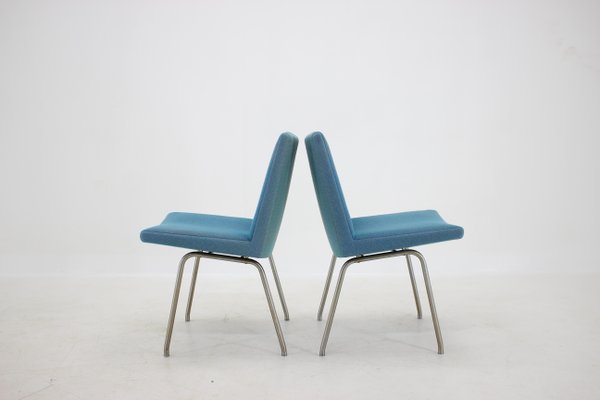 Airport Lounge Chairs by Hans J. Wegner for A.P. Stolen, 1960s, Set of 4-TZ-707191