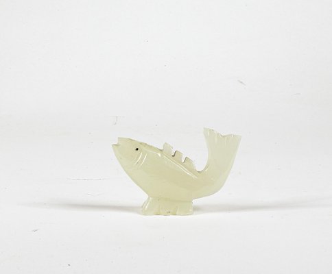 Alabaster Fish, Italy, 1980s-RAQ-851253