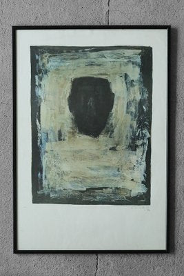 Alain Winance, Composition, Color Lithograph, 1990s, Framed-ZAA-1764512