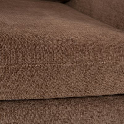 Alba Fabric Armchair in Grey - Brown from Brühl-RQW-2034109