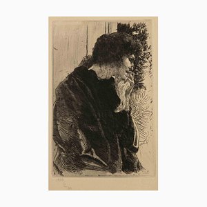 Albert Besnard, Sadness, Etching, 1909-ZCI-2025199