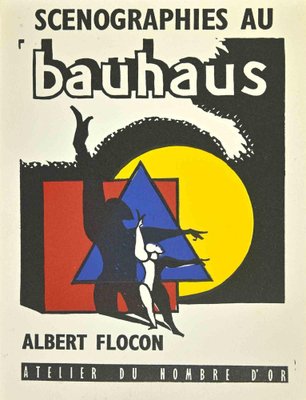 Albert Flocon, Cover of Scenographiess du Bauhaus, Woodcut, 1940s-ZCI-2029174