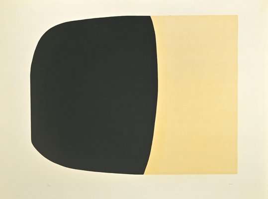 Alberto Burri, Bianchi e Neri II (Acetates): Plate B, 1969, Mixed Media-ZCI-1775947