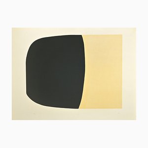 Alberto Burri, Bianchi e Neri II (Acetates): Plate B, 1969, Mixed Media-ZCI-1775947