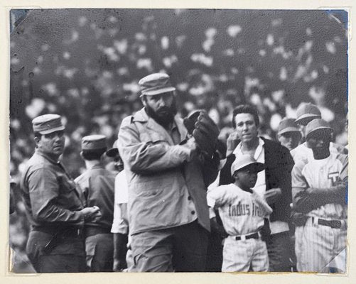 Alberto Korda "Fidel Castro playing baseball" Cuba 1970 1970-ICD-788849