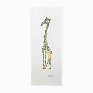 Alberto Mastroianni, Giraffe, Lithograph, 1970s-ZCI-1781732