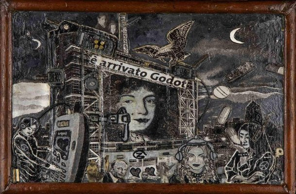 Alberto Sordi, Godot has Arrived, Mixed Media, 2008-ZCI-1762104