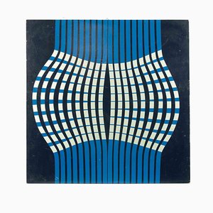 Aldo Moriconi, Geometric Composition, Enamel on Wood, 1967-ZCI-1422431