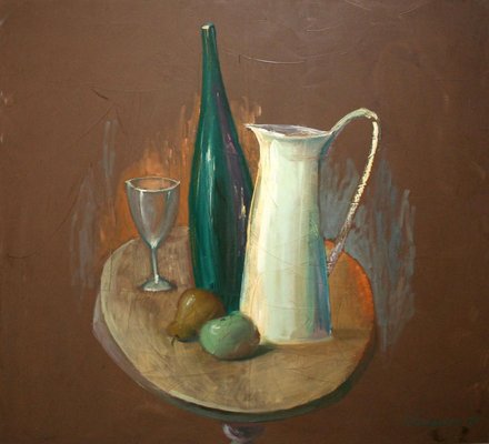 Aleksandr Pietrenko, Bottle and a Pitcher, 1995-XHG-928152