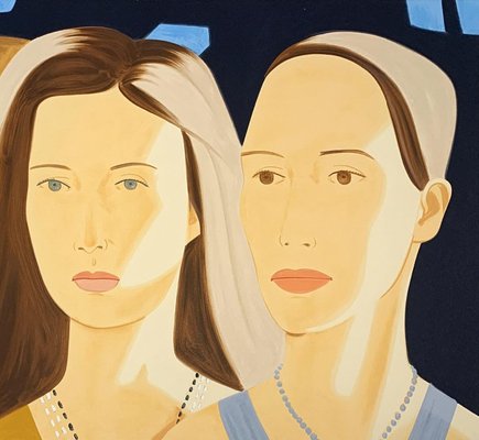 Alex Katz, Trio, 2017, Screen Print in 32 Colors-PLZ-848359