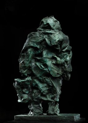 Alexander Sviyazov, Granny Shura, 2014, Bronze Sculpture-CHG-915662