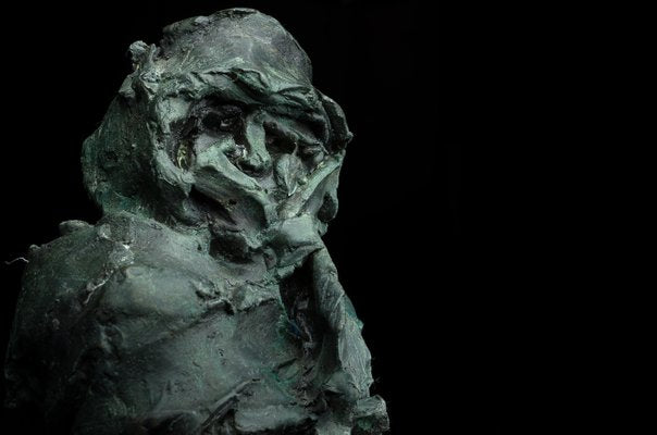 Alexander Sviyazov, Granny Shura, 2014, Bronze Sculpture-CHG-915662