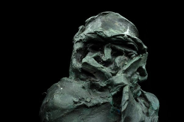 Alexander Sviyazov, Granny Shura, 2014, Bronze Sculpture-CHG-915662