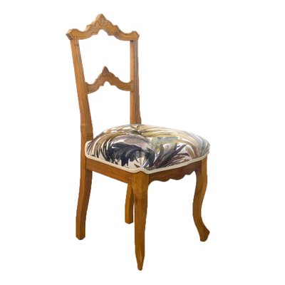 Alfonsin Era Walnut & Upholstered Chair, Spain, 1880-CQZ-1445119