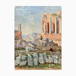 Alfred de Nottbeck, Ruins, Oil Painting-XMH-1756985