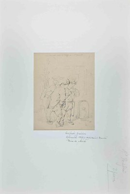 Alfred Grevin, Kids, Original Drawing, Late-19th-Century-ZCI-1261086