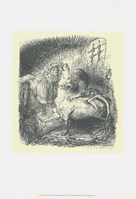 Alfred Kubin, Sick Cow, 2000s, Print-QAI-1725662