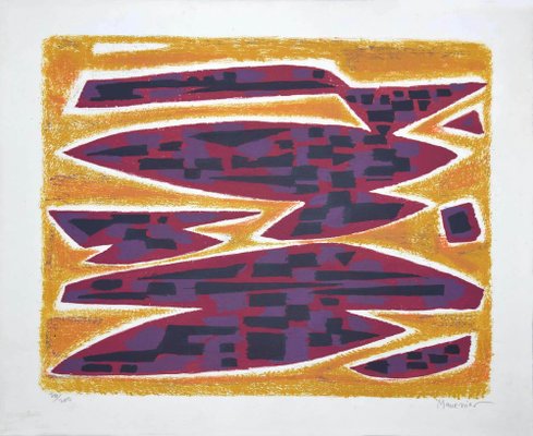 Alfred Manessier, Composition, Lithograph, 1970s-ZCI-1770063