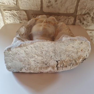 Alfredo Neri, Bust, Carrara Marble-GSF-1803910