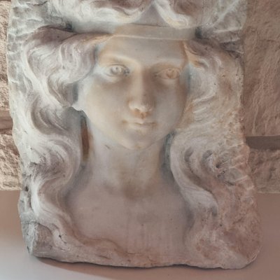 Alfredo Neri, Bust, Carrara Marble-GSF-1803910