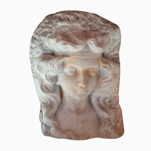 Alfredo Neri, Bust, Carrara Marble-GSF-1803910