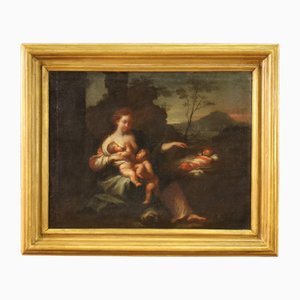 Allegory of Motherhood, 1740, Oil on Canvas, Framed-RP-2016319