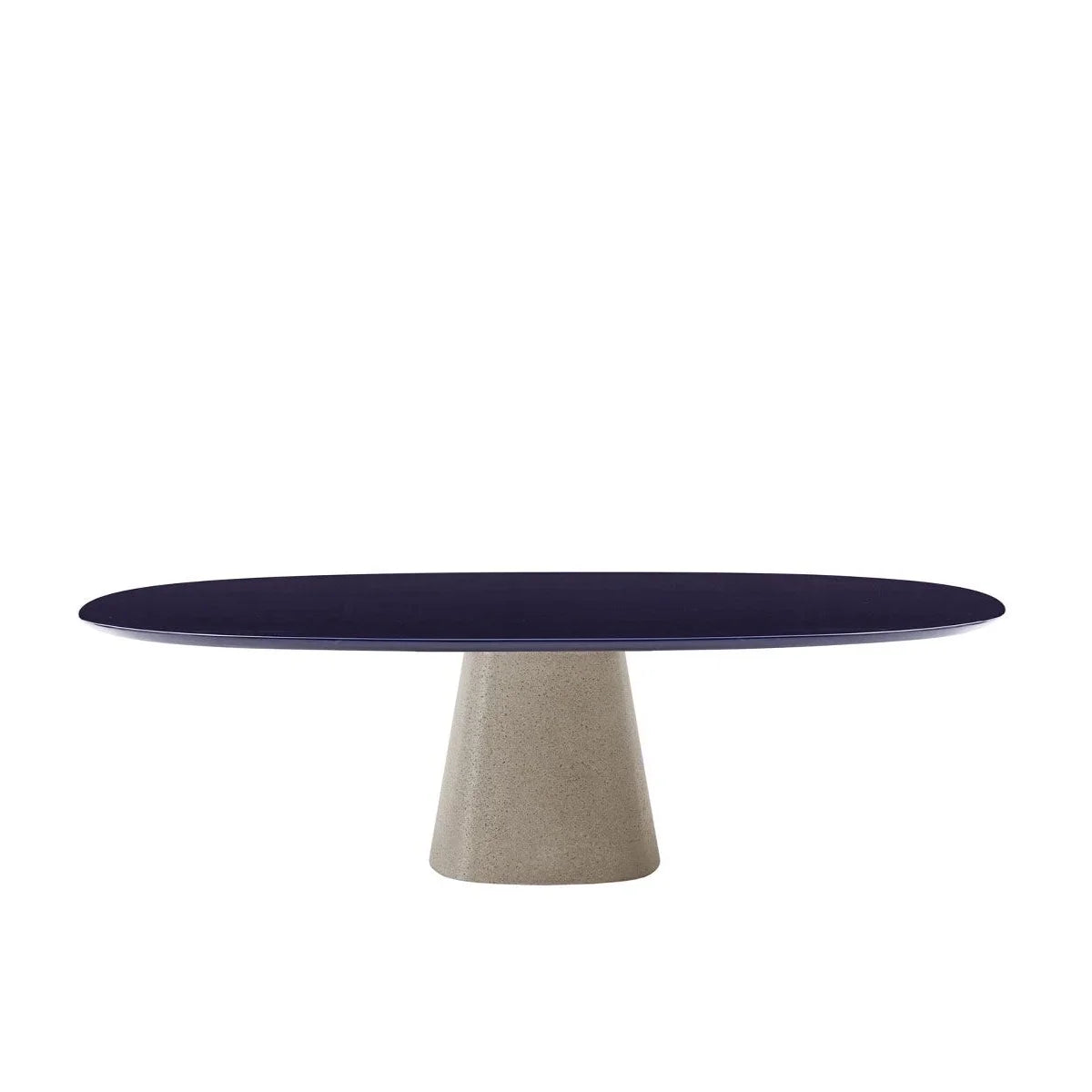 Allure O' Outdoor Tables by B&B Italia #Glossy Ocean Blue Stoneware