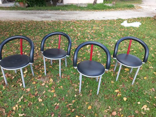 Alpha Chairs by Anna Anselmi for Bieffeplast, 1985, Set of 4-EBW-2023684