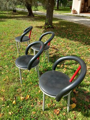 Alpha Chairs by Anna Anselmi for Bieffeplast, 1985, Set of 4-EBW-2023684