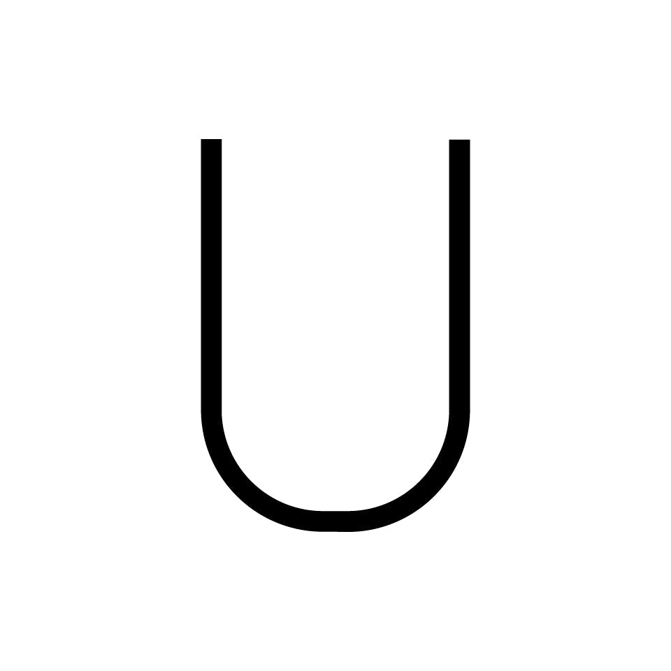 Alphabet of Light - Uppercase - Letter U Wall Lamp by Artemide