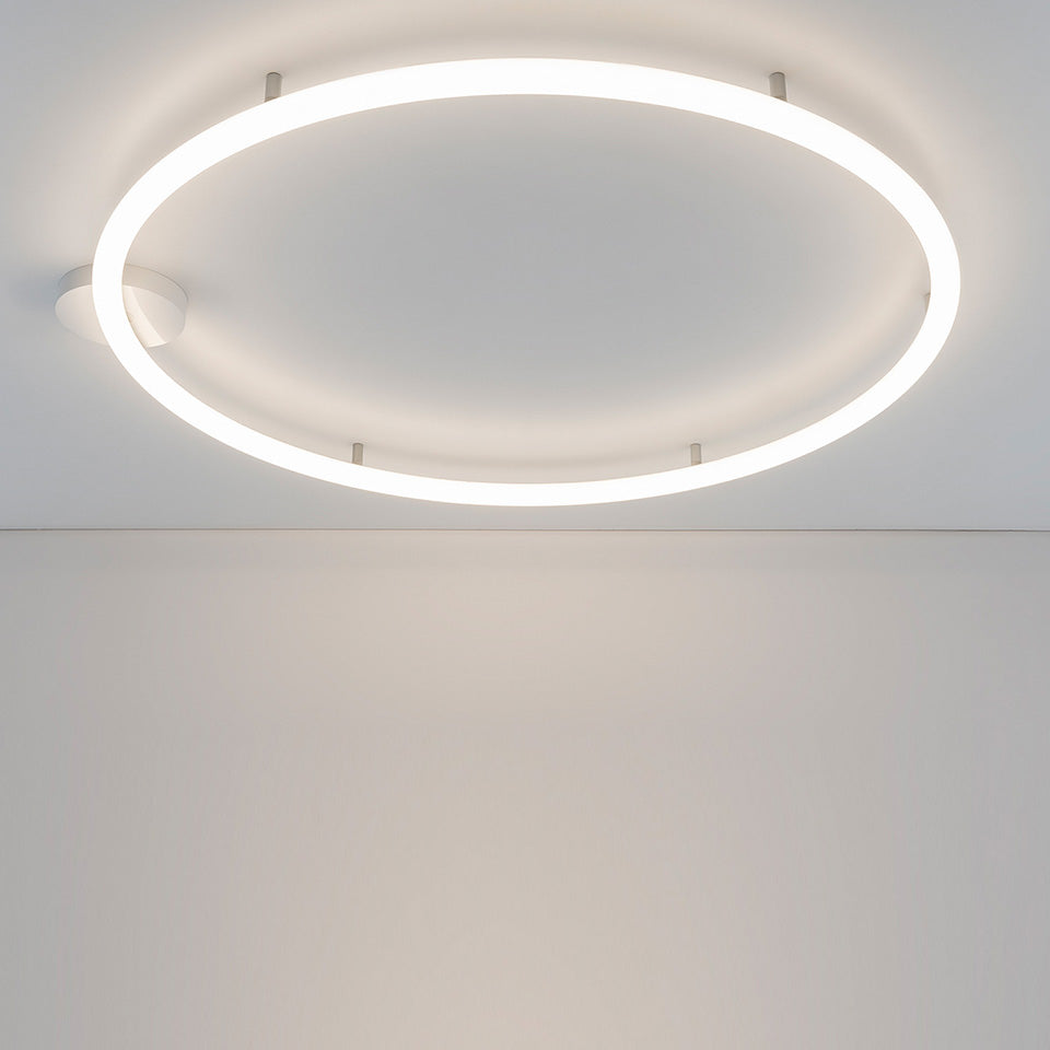 Alphabet of light circular 155 Wall/Ceiling Lamp by Artemide