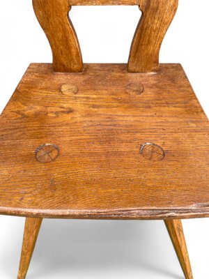 Alpine Chair in Oak Wood, 1850s-BGS-2017246