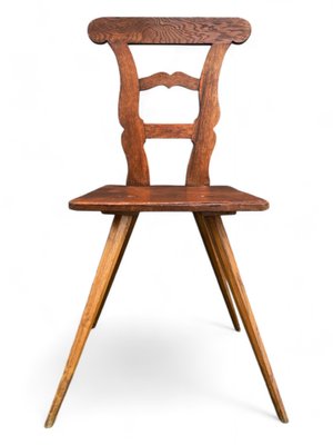 Alpine Chair in Oak Wood, 1850s-BGS-2017246